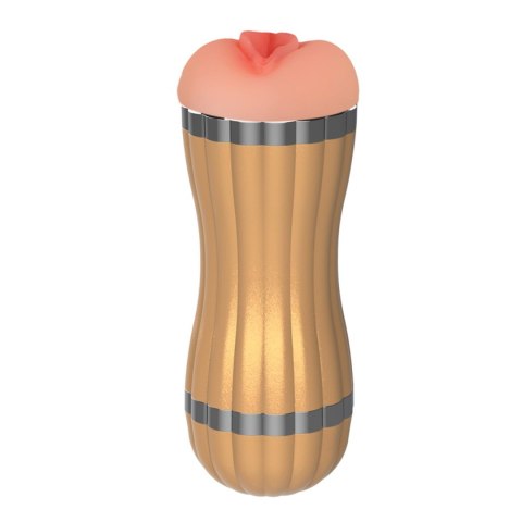 Masturbator Bevis realistyczny z wibracją 36 funkcji USB 22 cm