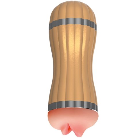 Masturbator Bevis realistyczny z wibracją 36 funkcji USB 22 cm
