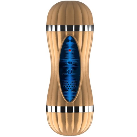 Masturbator Bevis realistyczny z wibracją 36 funkcji USB 22 cm