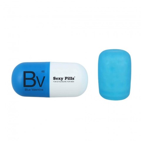 Masturbator Love to Love Sexy Pills Blue Valentine niebieski wodoodporny