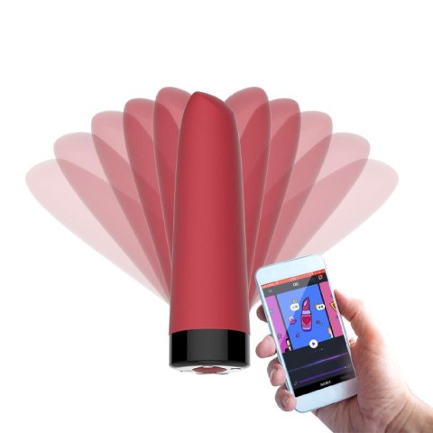 Mini wibrator Awaken sterowany aplikacją Magic Motion silikonowy USB