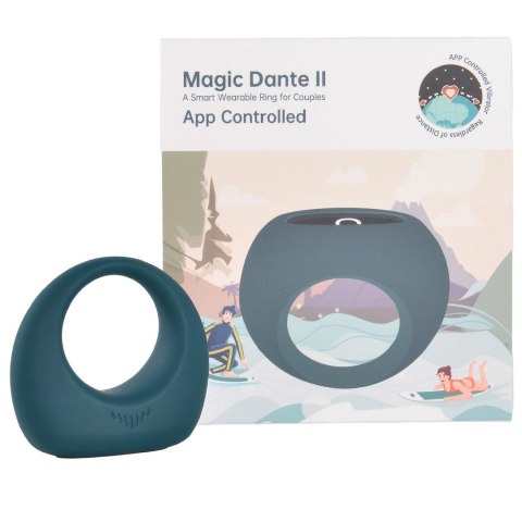 Pierścień wibrujący Magic Motion Dante II z aplikacją USB