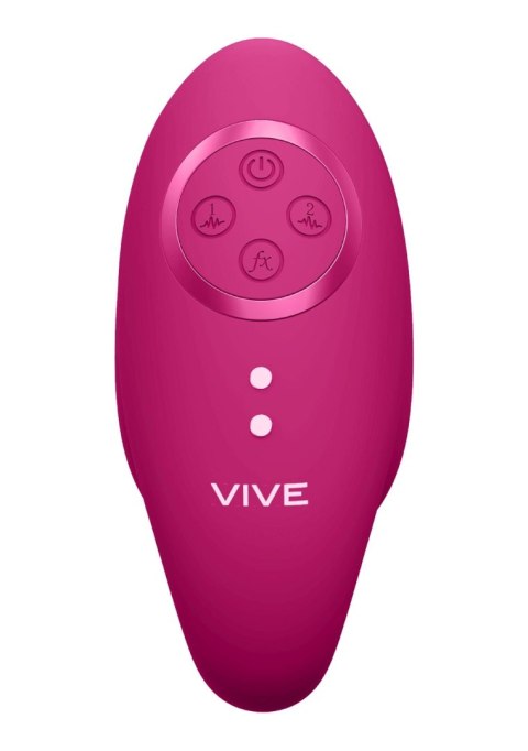 Wibrator Aika ShotsToys różowy z pilotem USB