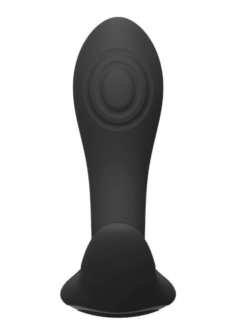 Wibrator analny silikonowy Vive Kata czarny z pilotem USB