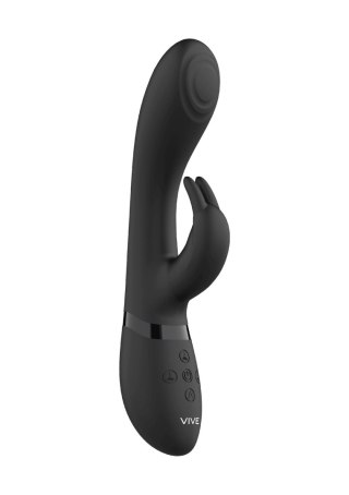 Wibrator króliczek Cato ShotsToys punkt G silikonowy USB czarny