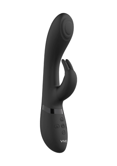 Wibrator króliczek Cato ShotsToys punkt G silikonowy USB czarny