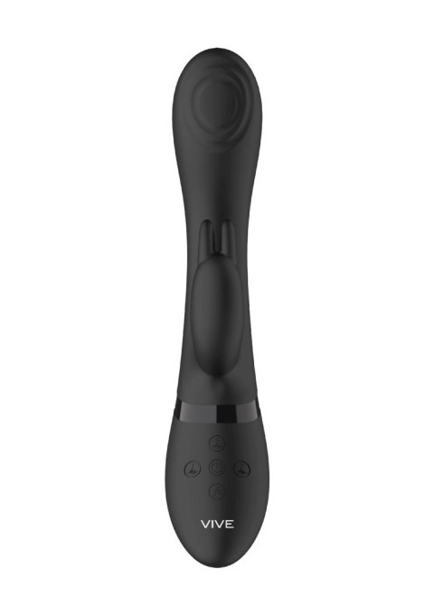 Wibrator króliczek Cato ShotsToys punkt G silikonowy USB czarny