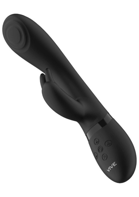 Wibrator króliczek Cato ShotsToys punkt G silikonowy USB czarny