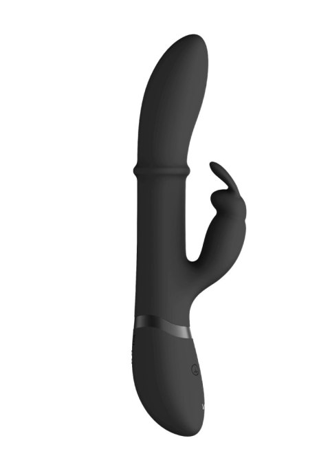 Wibrator króliczek VIVE Halo silikonowy czarny 14 cm USB