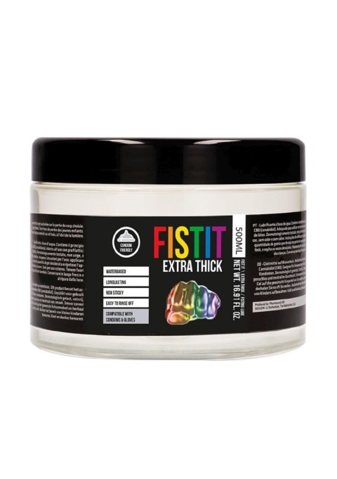 Żel do fistingu Fist It Extra Thick tęczowy 500 ml