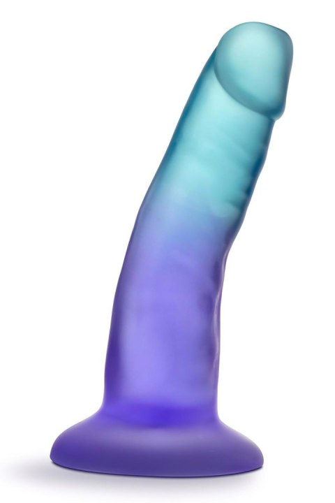 Dildo PVC B Yours Morning Dew szafirowy 13 cm