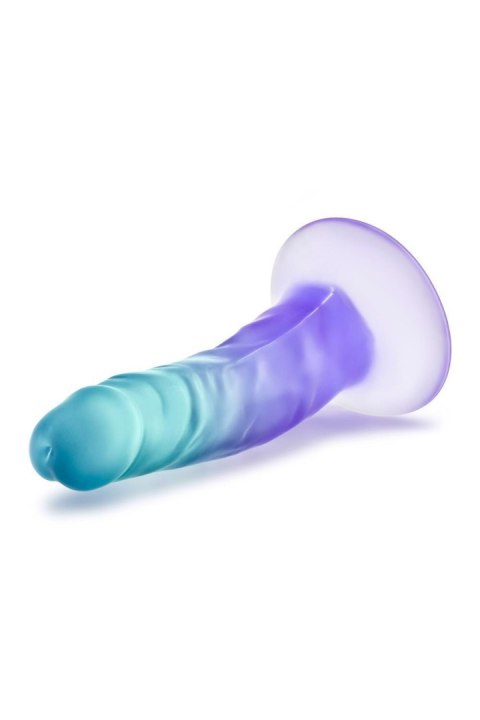 Dildo PVC B Yours Morning Dew szafirowy 13 cm