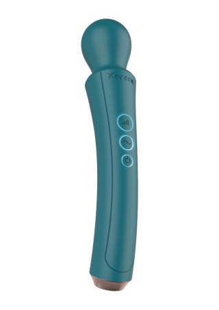 Masażer wibracyjny zakrzywiony XOCOON zielony 27 cm