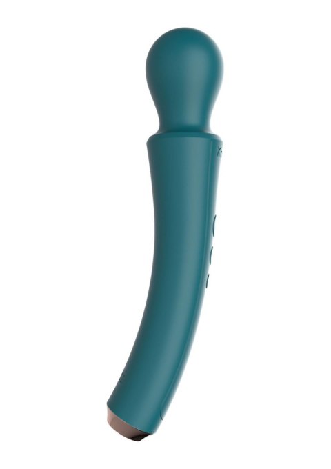 Masażer wibracyjny zakrzywiony XOCOON zielony 27 cm