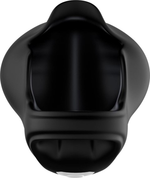 Pierścień erekcyjny wibrujący z wypustką Ranger czarny USB