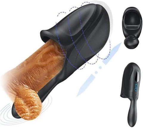 Regulowany masturbator z wibracją B Series Cute wodoodporny