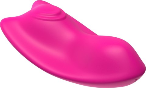 Stymulator łechtaczki Catch Joy różowy z klipem do majtek USB