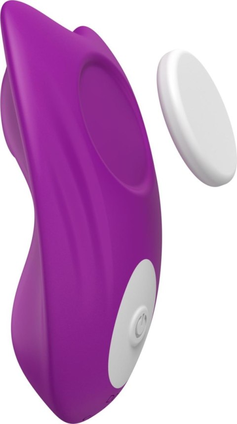 Stymulator łechtaczki Catch z klipem fioletowy USB wodoodporny