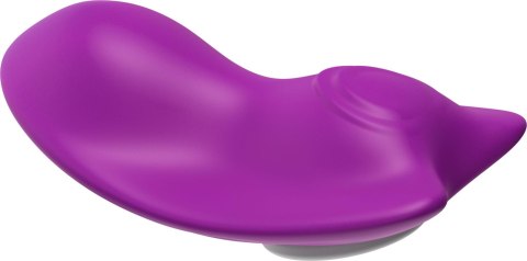 Stymulator łechtaczki Catch z klipem fioletowy USB wodoodporny