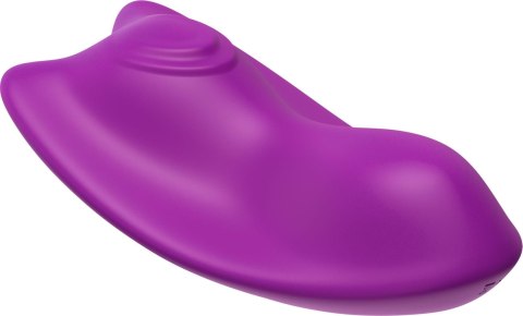 Stymulator łechtaczki Catch z klipem fioletowy USB wodoodporny