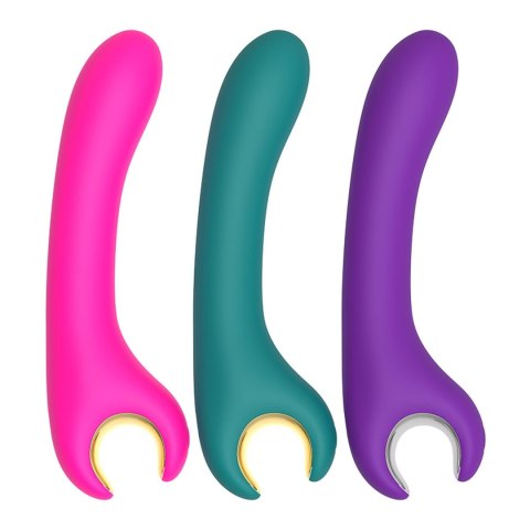 Stymulator łechtaczki Mermaid silikonowy fioletowy USB B Series Joy
