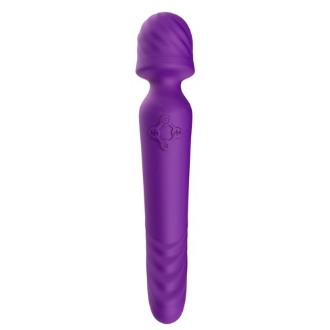 Stymulator łechtaczki Mission fioletowy rozgrzewający silikonowy USB