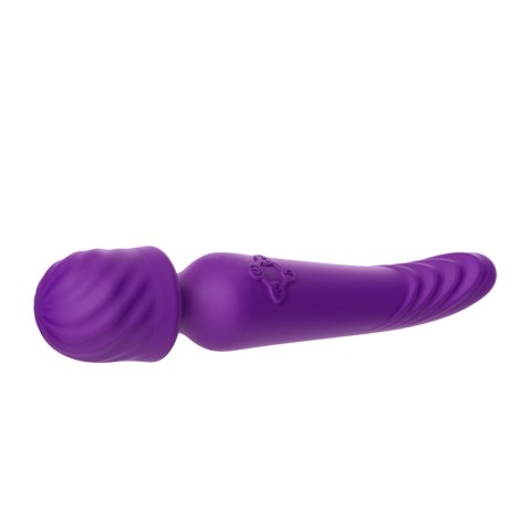 Stymulator łechtaczki Mission fioletowy rozgrzewający silikonowy USB