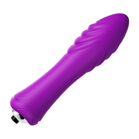 Wibrator bullet B Series Joy fioletowy 9 trybów silikonowy wodoodporny