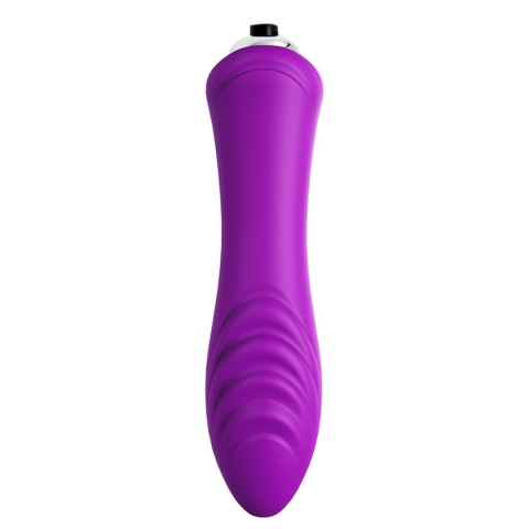 Wibrator bullet B Series Joy fioletowy 9 trybów silikonowy wodoodporny