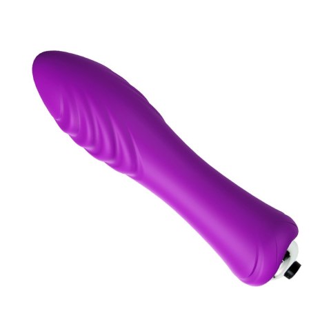 Wibrator bullet B Series Joy fioletowy 9 trybów silikonowy wodoodporny