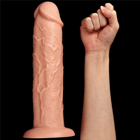 Dildo realistyczne Lovetoy 28 cm z przyssawką