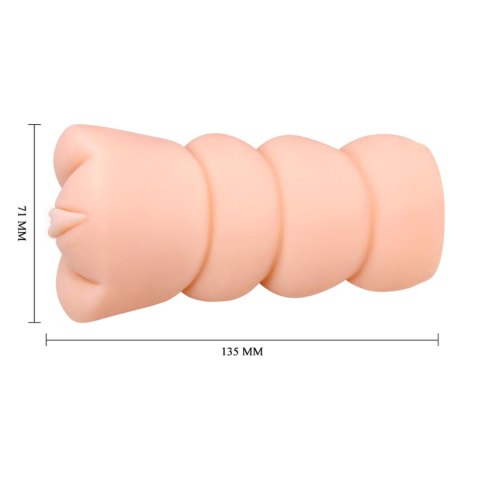 Masturbator realistyczna 3D wagina Crazy Bull