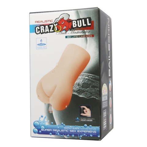 Masturbator realistyczny 3D pośladkowy Crazy Bull