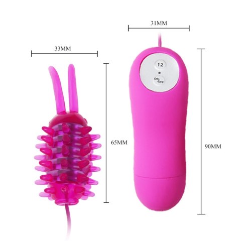 Mini wibrator Baile Cute Secret 12 funkcji