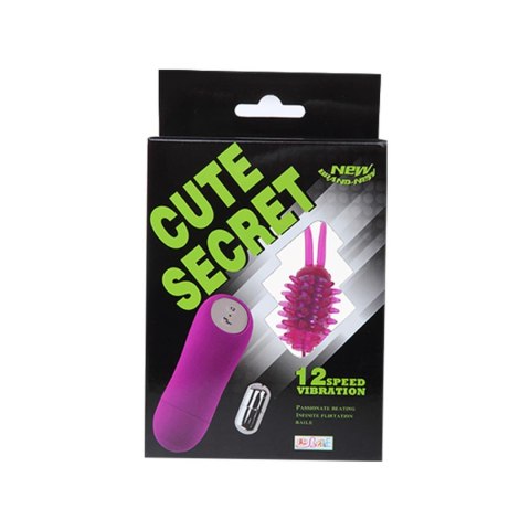 Mini wibrator Baile Cute Secret 12 funkcji