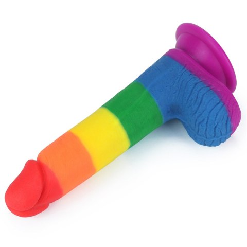 Realistyczne dildo Lovetoy Prider silikonowe 19 cm