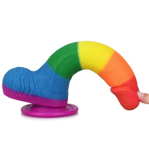Realistyczne dildo Lovetoy Prider silikonowe 19 cm