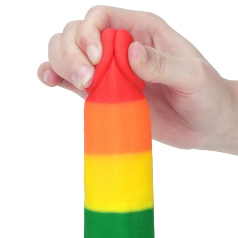 Realistyczne dildo Lovetoy Prider silikonowe 19 cm