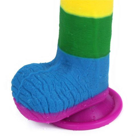 Realistyczne dildo Lovetoy Prider silikonowe 19 cm