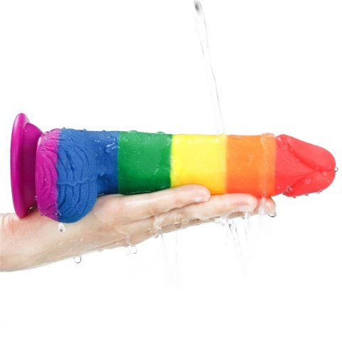 Realistyczne dildo Lovetoy Prider silikonowe 19 cm