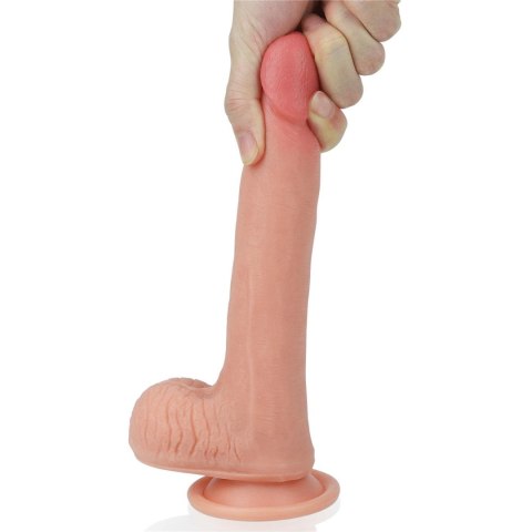 Realistyczne dildo dwuwarstwowe silikonowe Lovetoy 20.5 cm