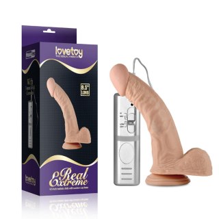 Realistyczny wibrator Lovetoy z przyssawką 22 cm