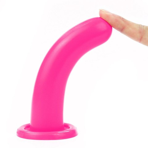 Dildo analne silikonowe Lovetoy Holy Dong Medium różowe 14 cm