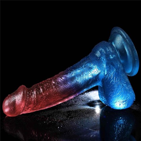 Dildo realistyczne Lovetoy Dazzle Studs zakrzywione 19 cm