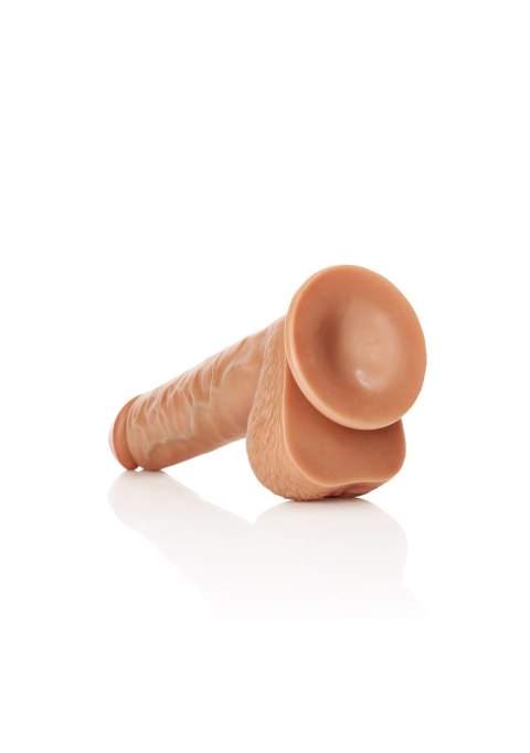 Dildo realistyczne RealRock z moszną i przyssawką 25,5 cm