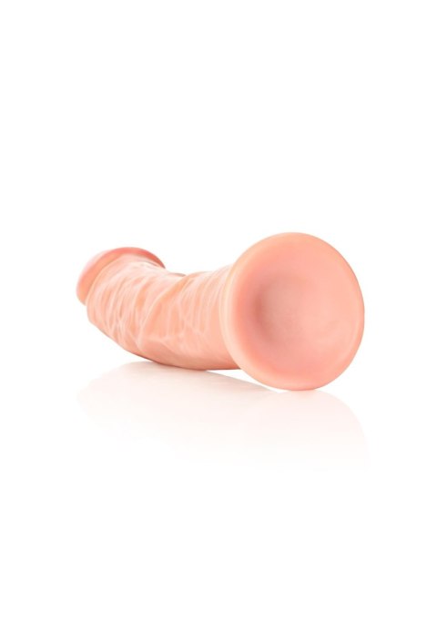 Dildo realistyczne zakrzywione RealRock z przyssawką 23 cm