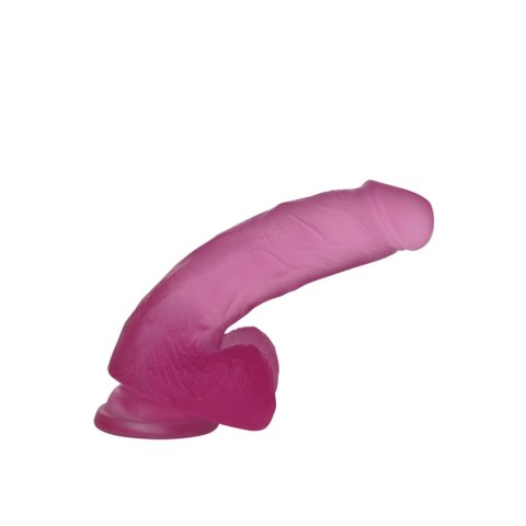Dildo żelowe Lovetoy realistyczne różowe 17 cm z przyssawką