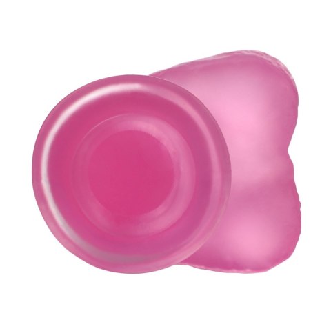 Dildo żelowe Lovetoy realistyczne różowe 17 cm z przyssawką