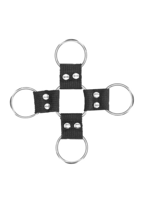 Futrzane kajdanki hogtie na rzepy Ouch!