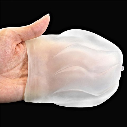 Masturbator Lovetoy Giant Egg Climax Spirals przezroczysty TPE 13 cm